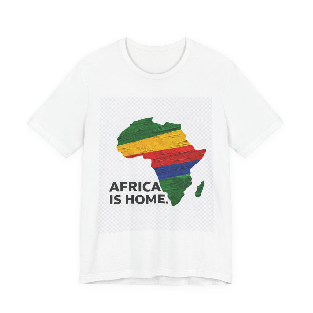Africa Is Home T-Shirt — Pan-African Map Tee