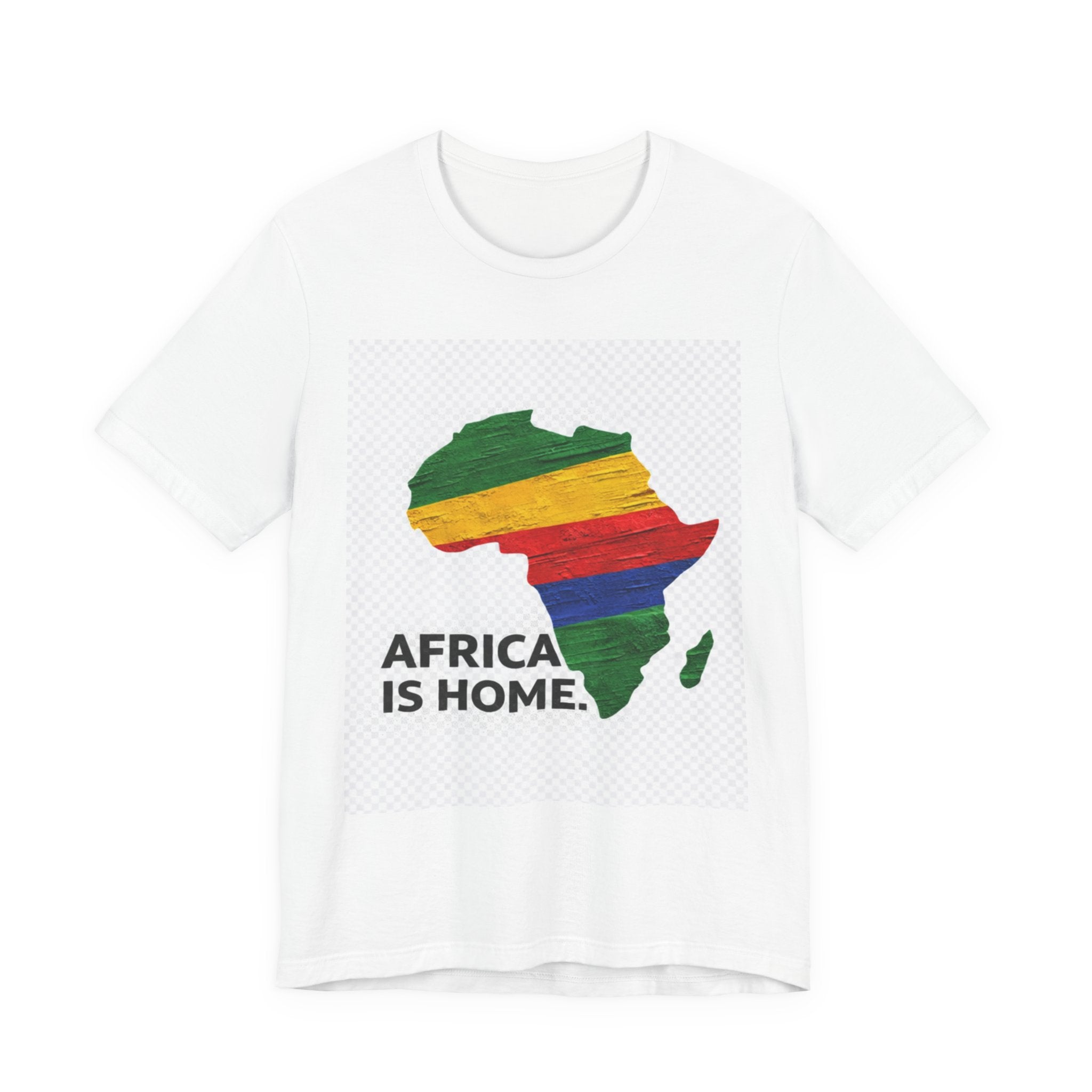 Africa Is Home T-Shirt — Pan-African Map Tee