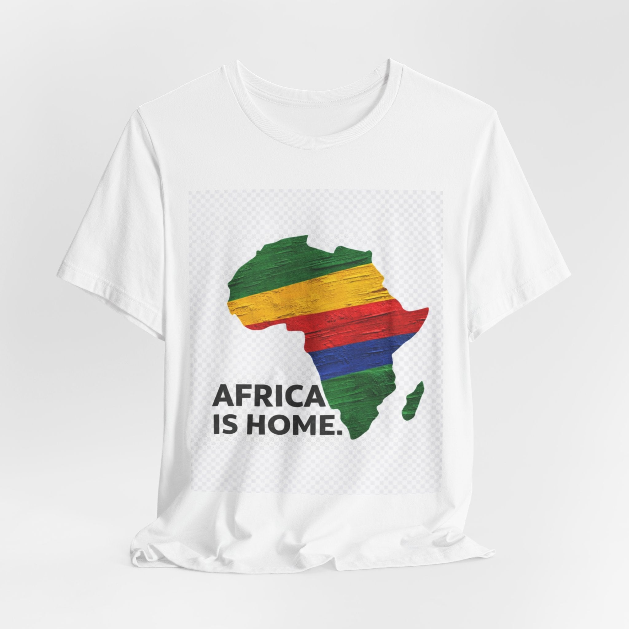 Africa Is Home T-Shirt — Pan-African Map Tee