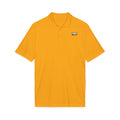 White Polo Shirt with Colorful Sandwich Logo - Embroidered Casual Work Polo