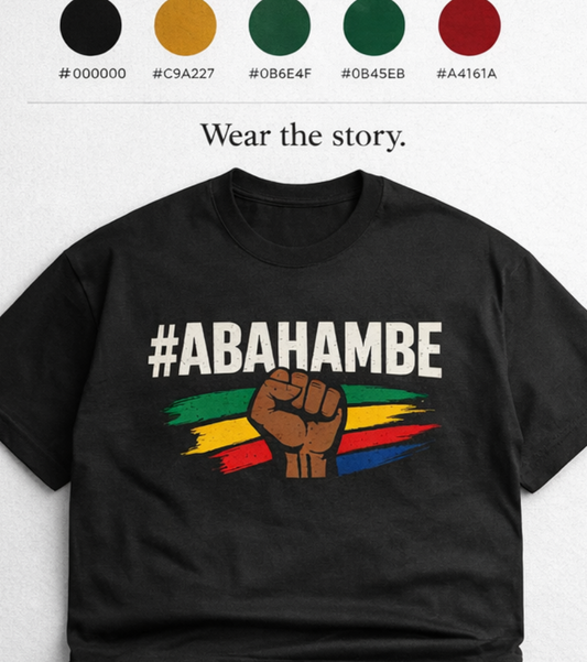#ABAHAMBE Tee – Black