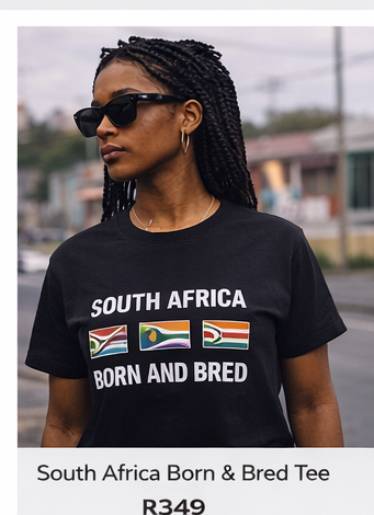 South Africa Born & Bred Tee